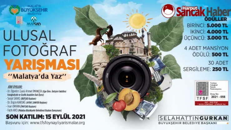 'MALATYA'DA YAZ' Konulu Fotoğraf Yarışması Değerlendiriliyor