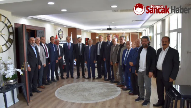 Malatya esnafından MTÜ Rektörü Bentli'ye ziyaret 