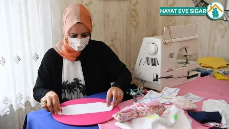 Maske zorunluluğuna evde kolay çözüm