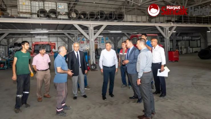 Maski, Araç Ve İş Makinelerinin Bakımına Devam Ediyor