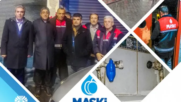 Maski Cezmi Kartay'da Kaçak Su Taraması Yaptı