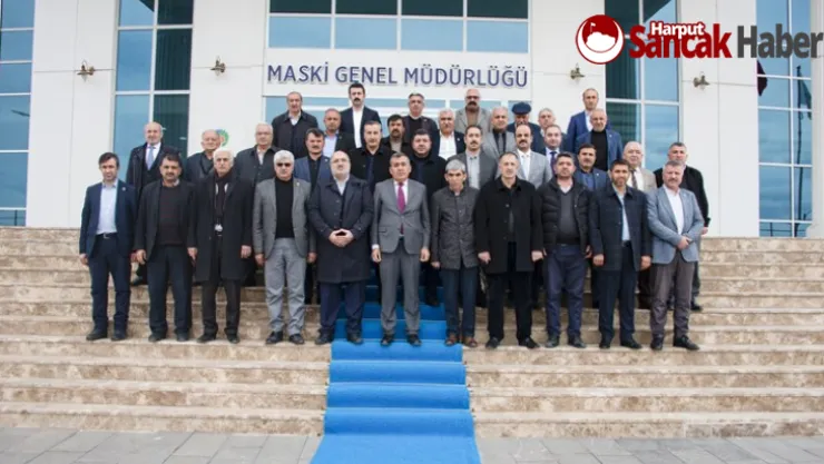 Maski Genel Müdürü Mehmet Mert, Muhtarlarla Toplantı Yaptı