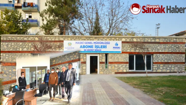 MASKİ, Özalper'e Ek Hizmet Binası Açtı