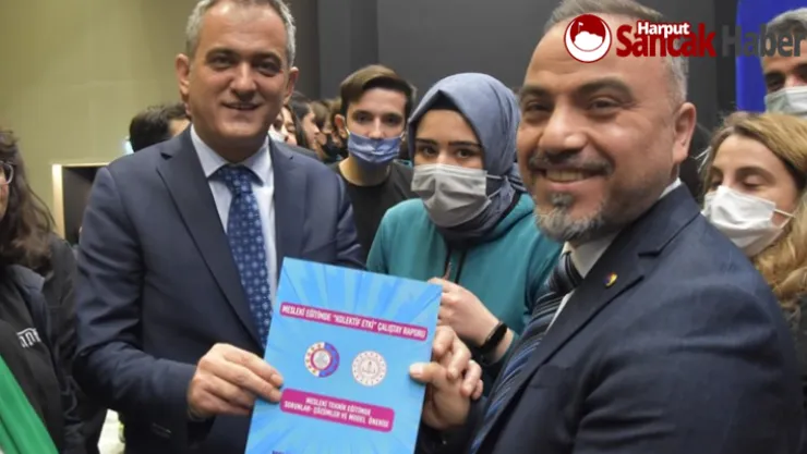 Mesleki Eğitimde Kolektif Etki Çalıştayı'nın raporu Bakan Özer'e sunuldu