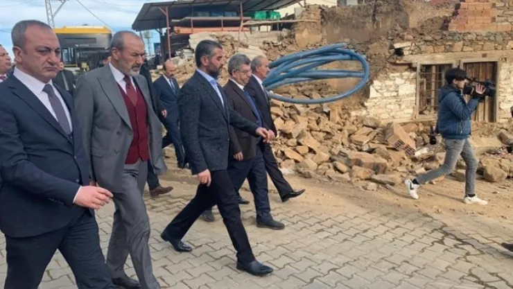 MHP Doğanyol ve Pütürge  ilçelerinde inceleme yaptı