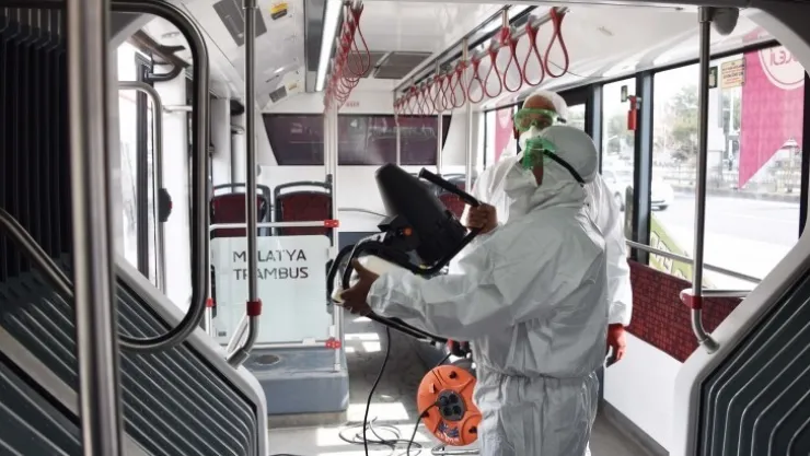 Motaş'tan Geniş Kapsamlı Dezenfekte Çalışmaları