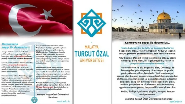 MTÜ Senatosu'ndan Bayrak ve Kudüs Kararları