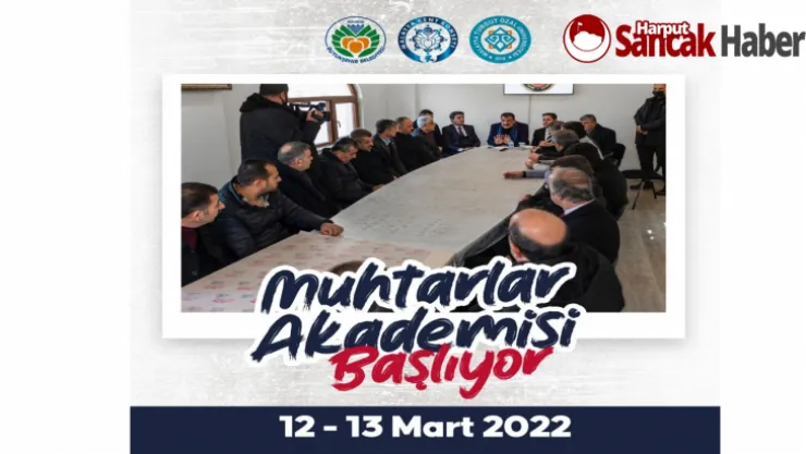 'Muhtar Akademisi' Cumartesi Günü Başlıyor