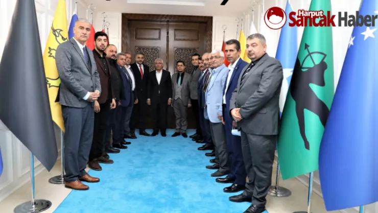 Muhtarlar Derneği'nden Başkan Güder'e Ziyaret