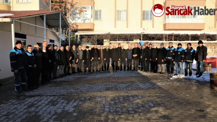 Muhtarlardan Başkan Güder'e Karla Mücadele Teşekkürü