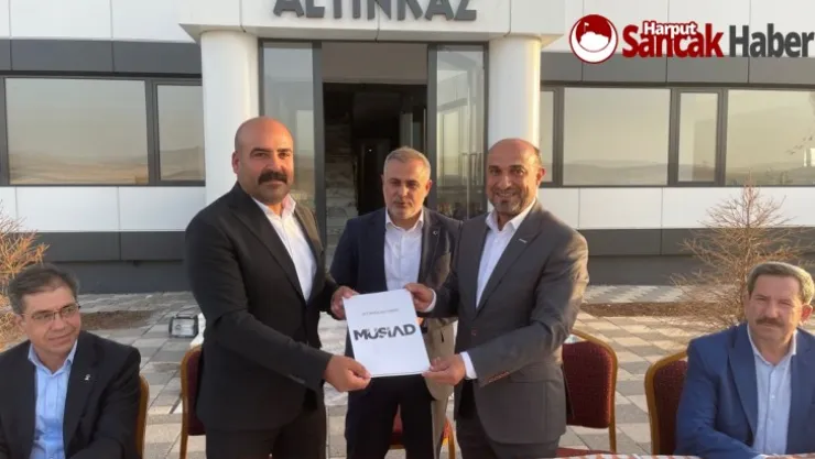 MÜSİAD Elazığ Şube Başkanı Gürkan Ve Milletvekili Bulut Kaz Çiftliğini Gezdi