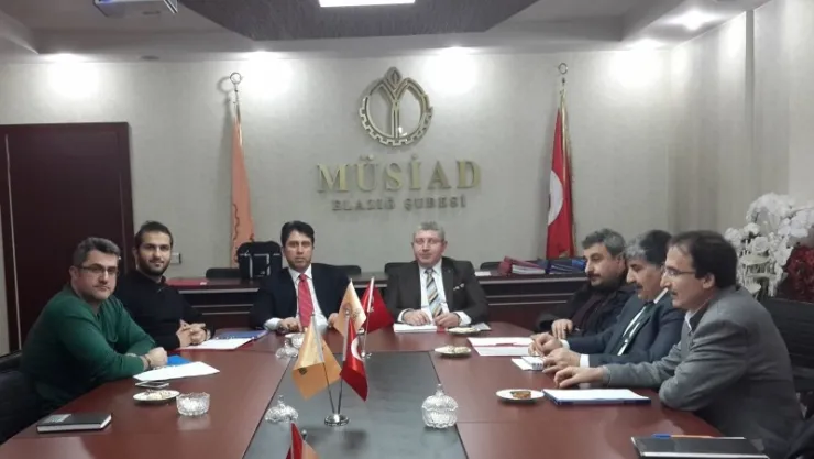 MÜSİAD ELAZIĞ ŞUBESİ DOST MECLİSİ TOPLANTISI GERÇEKLEŞTİ 