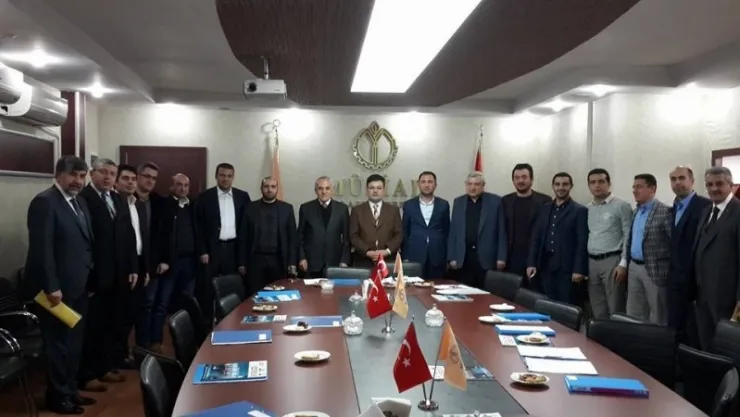 MÜSİAD ELAZIĞ ŞUBESİ DOST MECLİSİNDE ŞEKER FABRİKASI MÜDÜRÜNÜ AĞIRLADI