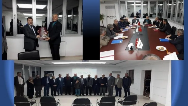 MÜSİAD Elazığ Şubesinin Bu Haftaki Dost Meclisi Toplantısına Elazığ İl Müftüsü Peyami GÜNGÖR Konuk Oldu