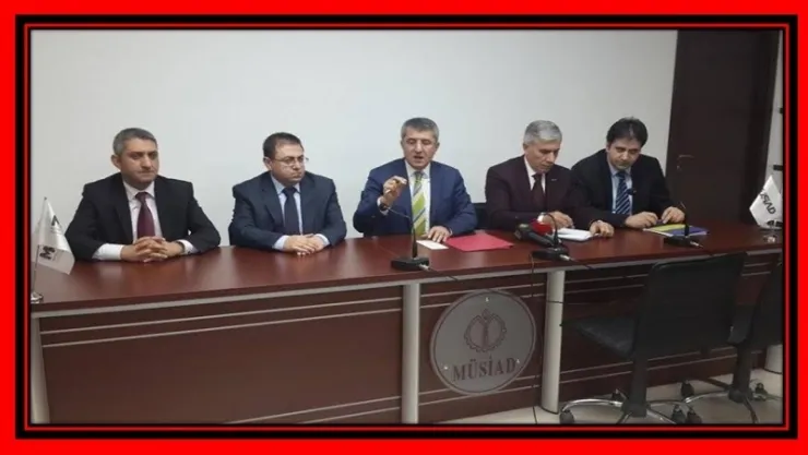 MÜSİAD'ın Dost Meclisine AK Parti Elazığ Milletvekili Av.Ömer Sedar konuk oldu.