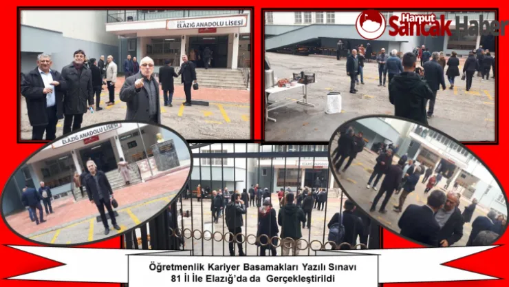 Öğretmenlik Kariyer Basamakları Yazılı Sınavı 81 ilde gerçekleştirildi