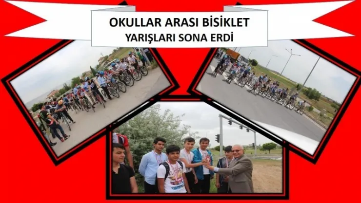 OKULLAR ARASI BİSİKLET  YARIŞLARI SONA ERDİ