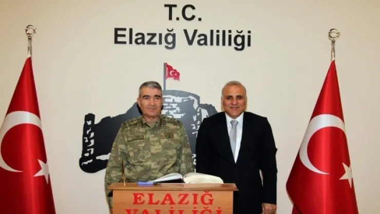 Orgeneral Savaş'tan Vali Zorluoğlu'na Ziyaret