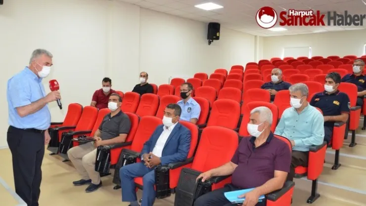 Pazar Yerleri Yangın Güvenliği Toplantısı