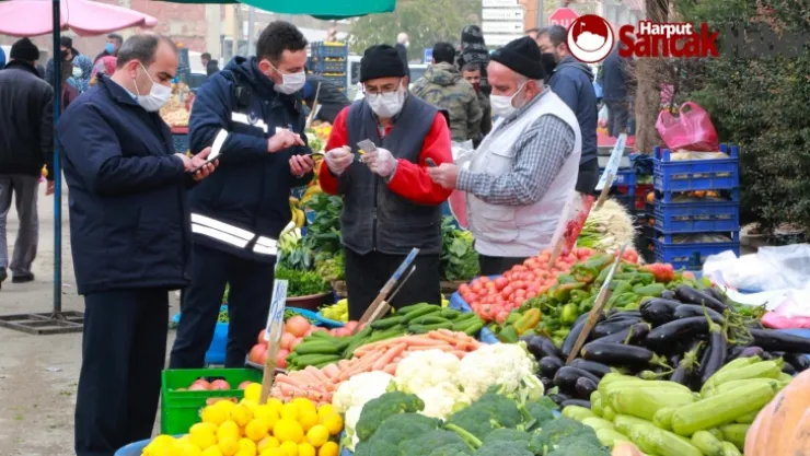 Pazarcı Esnafı ve Vatandaşlara HES Kodu Denetimi