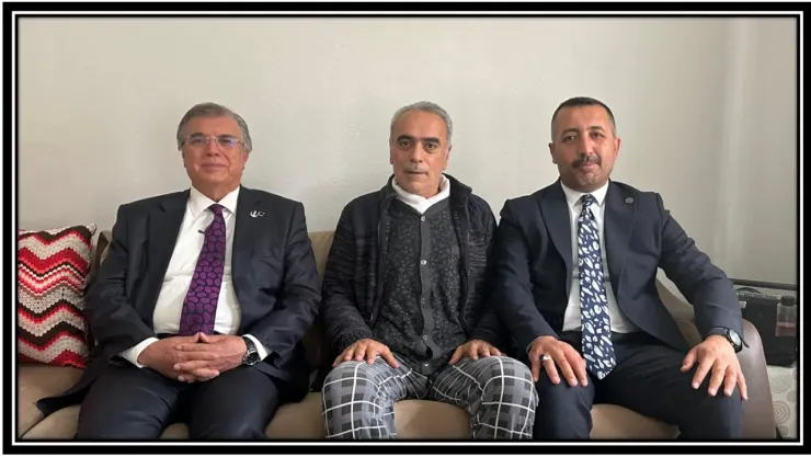 Prof. Dr. Doğan Aydal'dan Zafer Ailesine Taziye Ziyareti