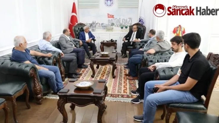 Prof. Dr. Şahin'den Başkan Güder'e Ziyaret