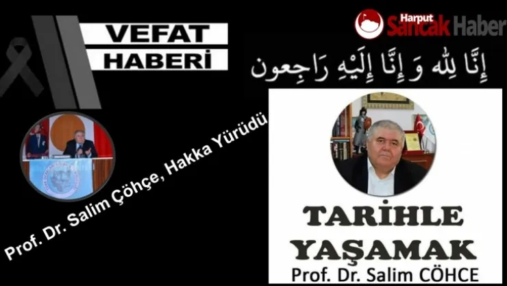 Prof. Dr. Salim Çöhçe Hakka Yürüdü