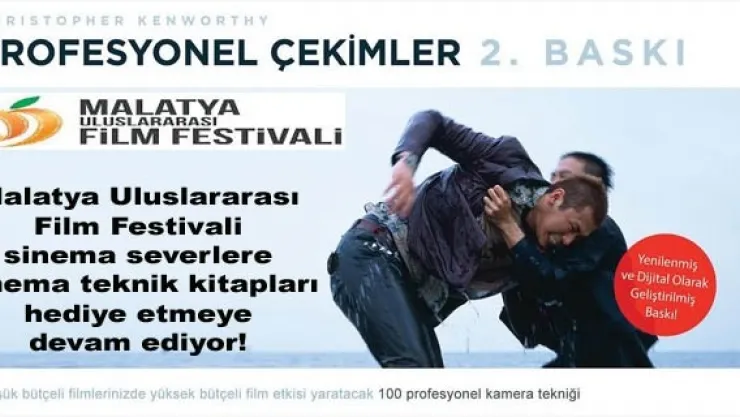 'Profesyonel Çekimler' Kitabi Malatya Film Festivalinde