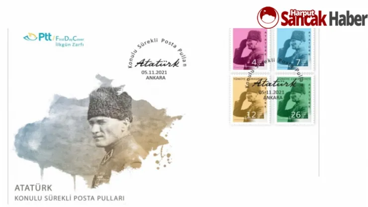 PTT'den Atatürk Pulları ve İlk Gün Zarfı