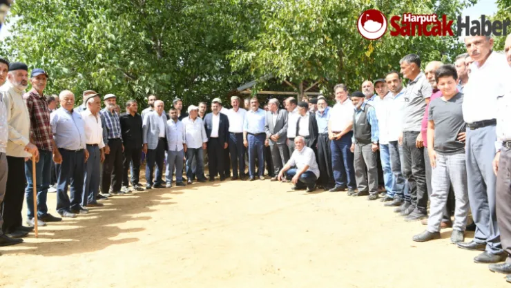 Pütürge İlçesi Mahalle Muhtarlarından Başkan Gürkan'a Teşekkür
