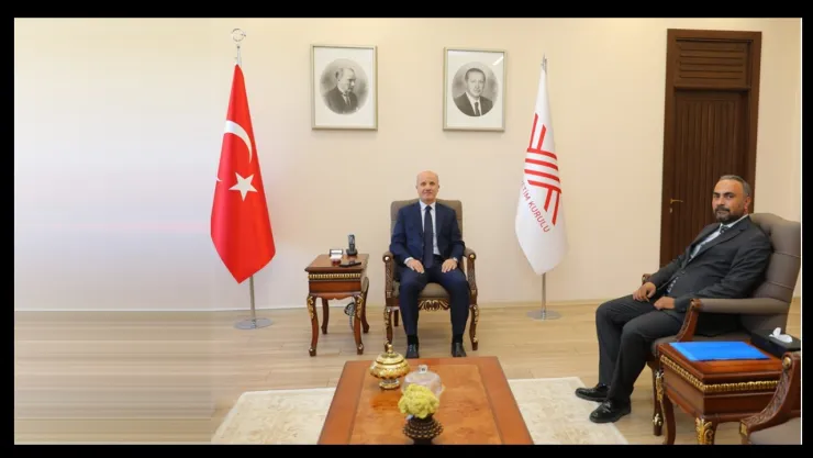 Rektör Akkaya'dan YÖK Başkanı Özvar'a Ziyaret