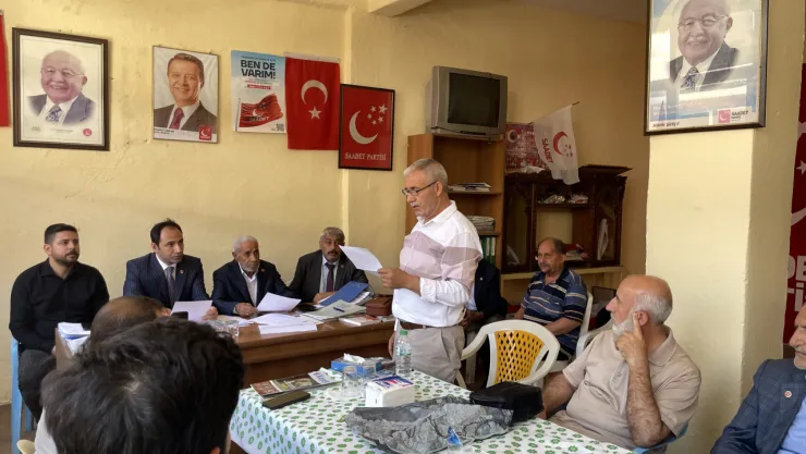 Saadet Partisi İlçe Kongrelerine Devam Ediyor