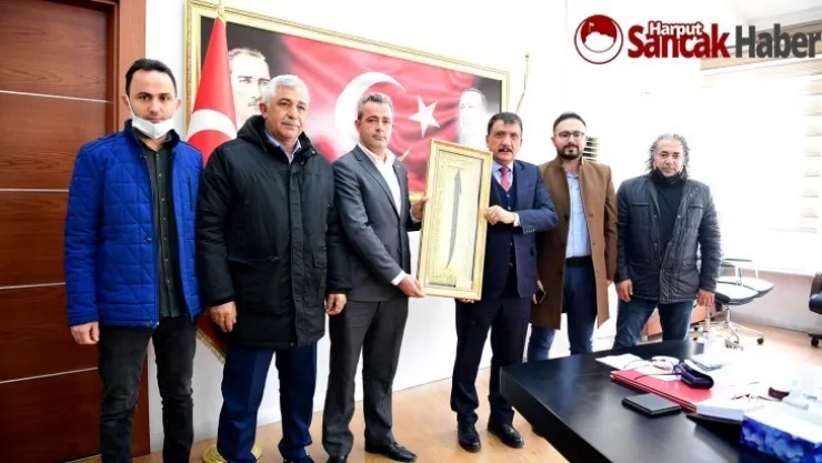 Sarıcıoğlu Mahalle Muhtarından Başkan Gürkan'a Ziyaret