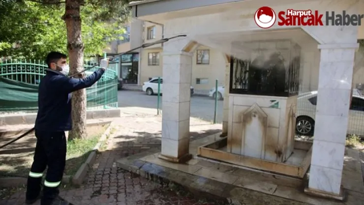 Şehir Genelinde Hijyen ve İlaçlama Çalışmalarını Sürdürüyor