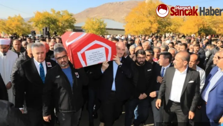 ŞEHİT FETHİ SEKİN'İN BABASI ZEKİ SEKİN SON YOLCULUĞUNA UĞURLANDI