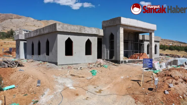 Şehit Fethi Sekin Külliyesi'nin Kaba İnşaatı Bitti