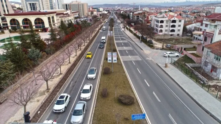 Şehit Korgeneral Hulusi Sayin Caddesi Yenileniyor