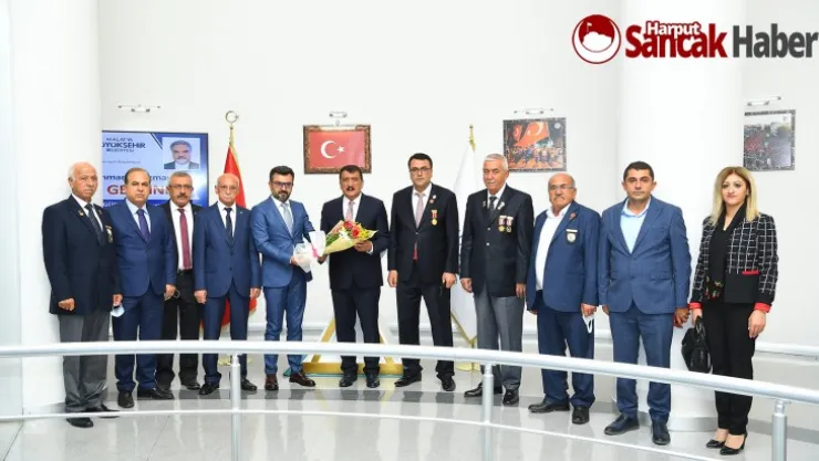 Şehit ve Gazi Derneklerinden Başkan Gürkan'a Ziyaret