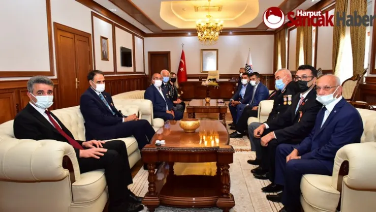 Şehit ve Gazi Derneklerinden Vali Baruş'a Ziyaret