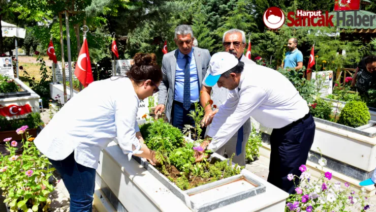 Şehitlerimizin Kabirleri Çiçeklerle Bezendi