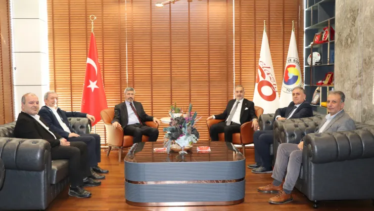 Şimşek'ten, Elazığ Tso Başkanı Alan'a Ziyaret