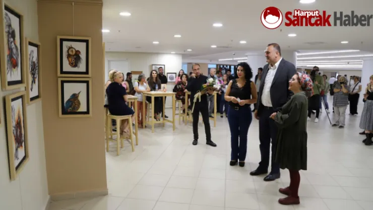 'Simurg' İsimli Resim Sergisi Kartal Belediyesi'nde Açıldı