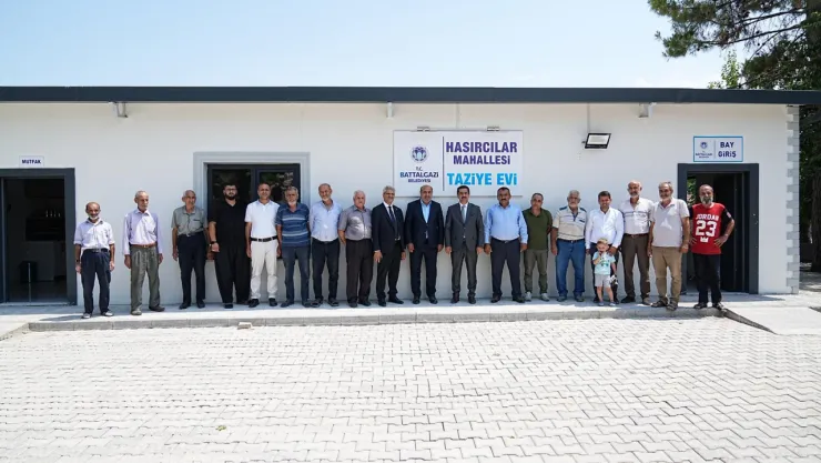 Söz Verildi, Yapıldı: Hasırcılar'a Yeni Taziye Evi