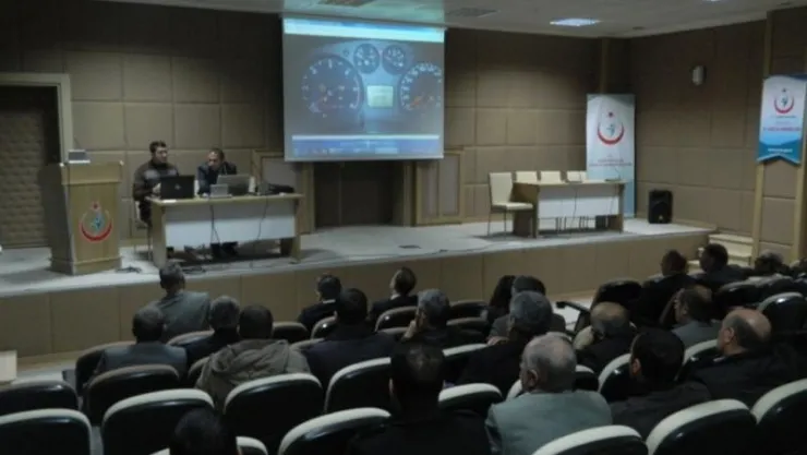 SÜRÜCÜ PERSONELLERİMİZE EĞİTİM DÜZENLENDİ