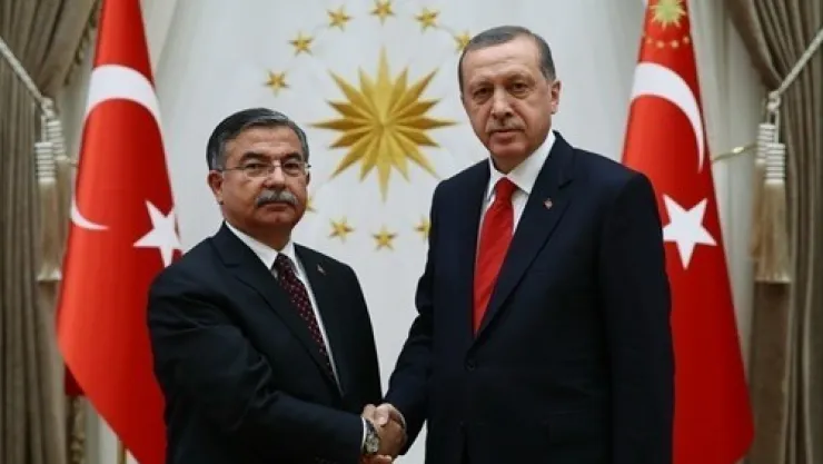 TBMM Başkanı Yılmaz Cumhurbaşkanlığı Külliyesi'nde