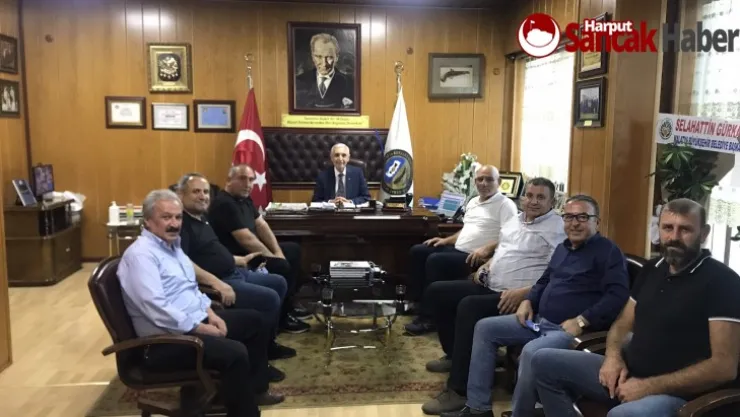 Trabzon Esnaf Temsilcileri Heyetinden ESKKK Bşk. Ali Evren'e Ziyaret
