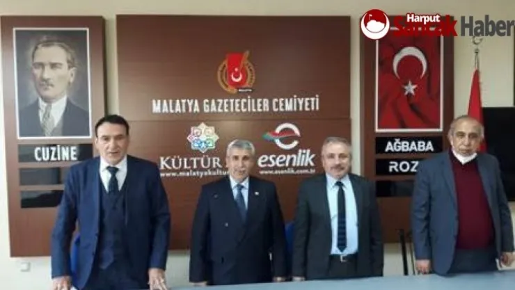 Türk Ocağı Başkanı Günata Gazeteciler Cemiyetini Ziyaret Etti