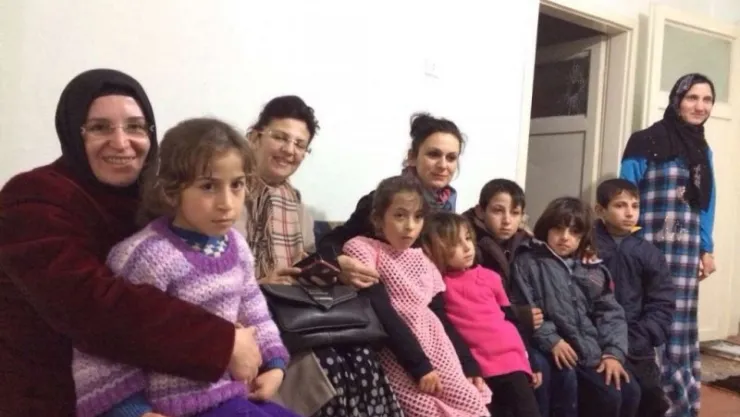 Türk Ocakları Ankara'daki Göçmen Türkmenleri Ziyaret Etti