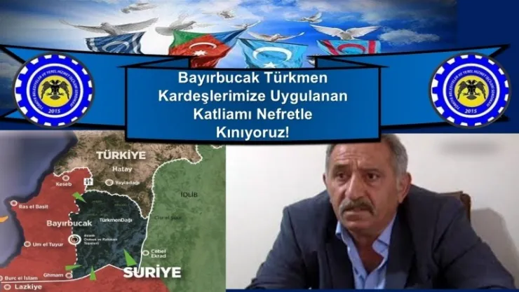 Türkiye Belediyeler ve Yerel Hizmet İşçileri Sendikası Elazığ İl Temsilcisi Mesut TUNÇ Bayır Bucak Türkmen kardeşlerimize uygulanan katliamı nefretle kınadı…