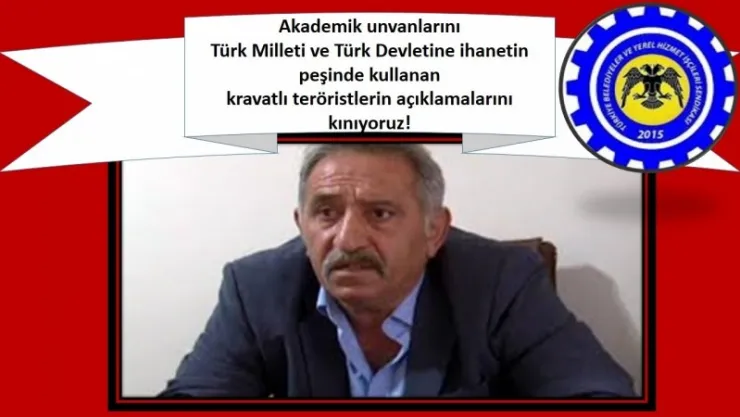 Türkiye Belediyeler ve Yerel Hizmet İşçileri Sendikası İl Temsilcisi Mesut Tunç'tan basın açıklaması